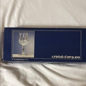 VINTAGE White Wine Glass Set Drinkware